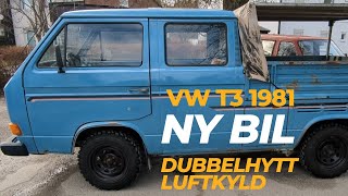 Köper ny bil VW T3 1981 luftkyld folka pickis [upl. by Niarfe]