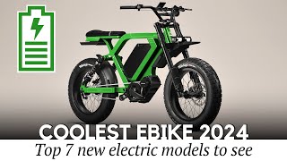 7 Coolest New Electric Bikes Featuring Fresh Looks amp Smart Tech for 20232024 [upl. by Bertina93]