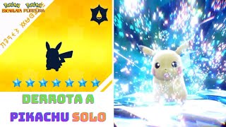 DERROTAR a PIKACHU TERA RAID 7 en SOLITARIO  Estrategia  Build [upl. by Vivi]