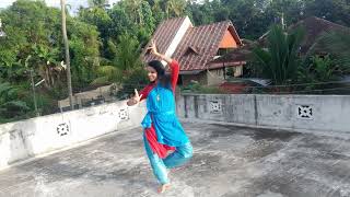 Kanaka nilave thuyilunaru  Short dance cover  Angel Joseph [upl. by Ahcsap]