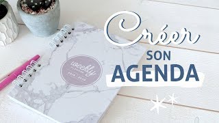 CRÉER SON AGENDA  DIY BACK TO SCHOOL [upl. by Almeda993]