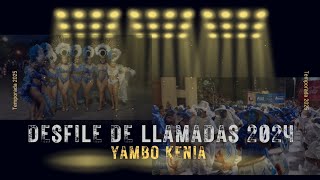 Desfile de Llamadas 2024 Yambo Kenia [upl. by Ahsiekram302]