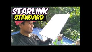 STARLINK ACTUAL DEPLOYMENT INSTALLATION AND SPEEDTEST  PANDAN ANTIQUE [upl. by Ihsir]