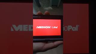 Medion GoPal E4110  Startup And Shutdown [upl. by Nikola969]