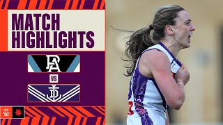 Port Adelaide v Fremantle Highlights  Week Three 2024  AFLW [upl. by Hasan]