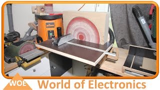 So baust du dir einen Tellerschleifer selber  diy disc sander [upl. by Jarv]