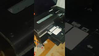 Epson L805 Pvc Card Not Working 😕 PrinterSolution7056 epson printing printer like subscribe [upl. by Enisaj]