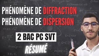 Phénomène de Diffraction et de Dispersion  Cours 2BAC Facile et Complet [upl. by Lavoie]