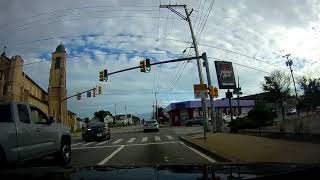 Driving through Attleboro Massachusetts and Pawtucket Rhode Island [upl. by Radke]