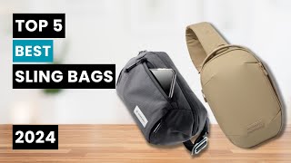 Unveiling 2024s Finest The Ultimate Guide to Top 5 Sling Bags  Gadget Corner Reviews 🎒✨ [upl. by Eipper538]