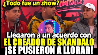 ¡Lloraron Ricky y Luigi llegan a un acuerdo con Roly Ortiz dueño de Skándalo y se amistan [upl. by Aicenev]