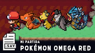 MI PARTIDA DE POKÃ‰MON OMEGA RED SAV V41 600 pokÃ©mon capturados [upl. by Curtice]