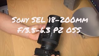 Sony 18200mm F3563 PZ OSS Lens with Sony A6500 [upl. by Werdna]