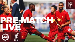 Matchday Live Brighton vs Liverpool  Carabao Cup buildup [upl. by Lachance]