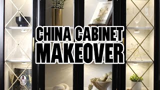 DIY China Cabinet Makeover  Furniture Flip  Furniture Makeover [upl. by Melissa163]