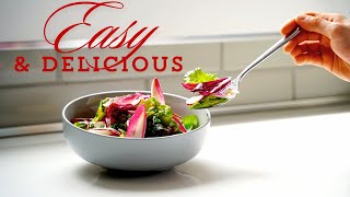 Satisfy Your Cravings with this Endive and Radicchio Salad Recipe [upl. by Aimekahs]