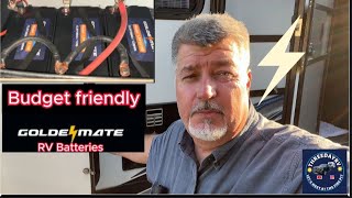 GoldenMate  LifeP04 RV battery test  Budget friendly  High quality [upl. by Hawker]