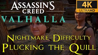 AC Valhalla  Plucking the Quill  Nightmare Aesir difficulty playthrough [upl. by Anahsat]