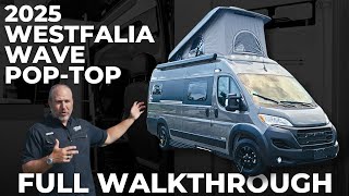 Tour the 2025 Westfalia Wave PopTop Class B RV on a RAM Promaster 3500 Chassis FULL WALKTHROUGH [upl. by Negaet680]