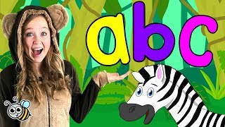 Alphabet Animals Lower Case Letters ABC Animals Song for Kids  Learn Phonics and the Alphabet [upl. by Amelia]