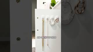 🤯Dollar Tree shocking HACKS for Adhesive Hooks in your home hacks organization dollartree [upl. by Fanchet]