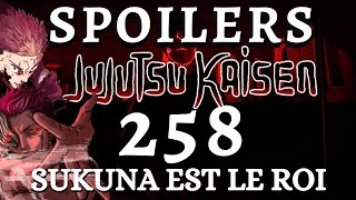 SUKUNA DECHAINÉ SUR YUJI  LENTRAINEMENT SECRET  SPOILERS JUJUTSU KAISEN 258 REACTION LIVE [upl. by Benson]