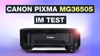 Canon Pixma MG3650S im Test  Starke Druckqualität trotz kleiner Schwächen  Testventure [upl. by Keon]