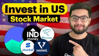 भारत से अमेरिकी शेयर बाज़ार में निवेश कैसे करें  How to invest in the US Stock Market From India [upl. by Ahsehat]