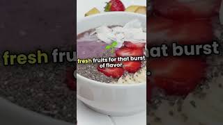 Craft Your Perfect Smoothie Bowl foodforalltv smoothie smoothierecipes smoothies smoothiebowl [upl. by Guyon693]