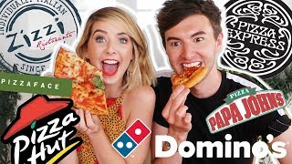 Ultimate Pizza Taste Test With Mark  Zoella [upl. by Rodavlas]