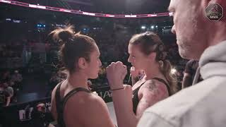 Joanne Calderwood vs Alexa Grasso UFC Columbus Faceoff [upl. by Yenahpets243]