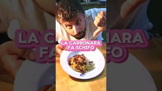 LA CARBONARA FA SCHIFO [upl. by Japha]