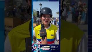 ¡Queen Villegas clasificó a la final de BMX freestyle [upl. by Pasahow]