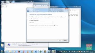 How to Add Network Place  How to add network folder [upl. by Akinihs]