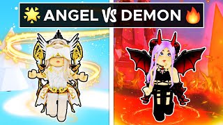 ANGEL vs DEMON in Roblox [upl. by Noiroc]