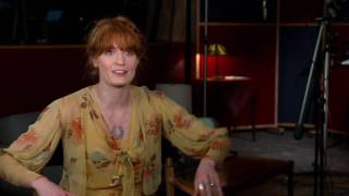 Miss Peregrine’s Home for Peculiar Children Florence Welch On Set Interview  ScreenSlam [upl. by Akanke]