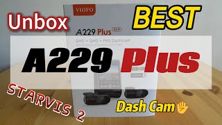 ⭐Discovering the BEST car gadget丨Unboxing A229 Plus 3CH dash cam [upl. by Akkinahs]