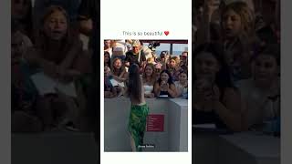 quotA Heartfelt Moment Showing Love for Fans at Venice Film Festival ❤️quotfashion redcarpet love [upl. by Nagam761]