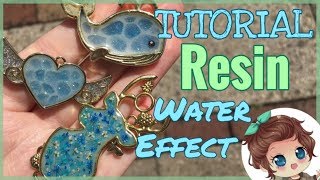 Water effect ♥ Resin Tutorial [upl. by Doble]