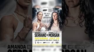 Amanda Serrano Dominates Stevie Morgan boxing boxer edit highlights ko shorts champion punch [upl. by Ester32]