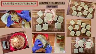 Rebatching of Mistakes or Failed Cold Process SoapHow to Rebatch Old Cold Process Bar Soap [upl. by Joanie487]