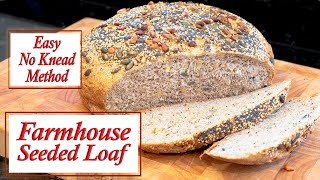 Whole Wheat Seeded Farmhouse Loaf [upl. by Rizan]