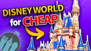 How to Plan The CHEAPEST Disney World Trip EVER [upl. by Einnig861]