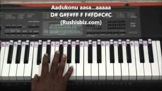 Chinni Chinni Aasa  Piano Tutorials  Roja Telugu  1200 SONGSPDF BOOK 399 7013658813 [upl. by Anuala246]