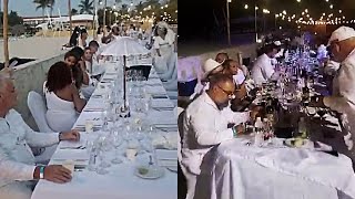 Así fue Le Dîner en Blanc “la CENA BLANCA”en el CLUB Habana [upl. by Etnelav]