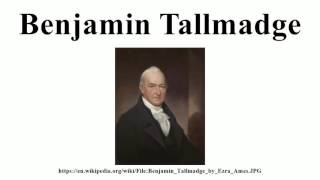 Benjamin Tallmadge [upl. by La]