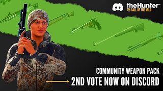 Community Weapon Pack  2ND VOTE  theHunter Call Of The Wild [upl. by Mcdonald487]