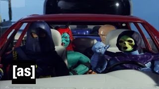 Villain Car Pool  Robot Chicken  Adult Swim [upl. by Tirzah]