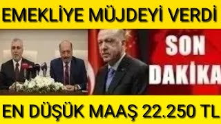 DUL YETİM EN DÜŞÜK EMEKLİ Engelli Maaş 22500Tl Ssk Bağkur 4A 4B 4C ne kadar sondakika [upl. by Faustine]