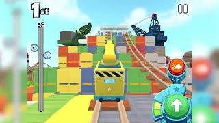 Thomas amp Friends Magical Tracks 🌈🚦✨Carly Races Down Frantic Fortress with Best Friends Fun Race [upl. by Riccio916]